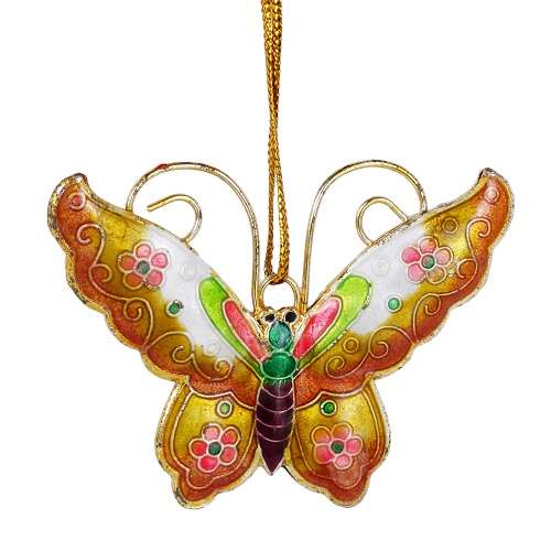 Schmetterling, Deko, Cloisonne Emaille, 0441 - zum Schließen ins Bild klicken